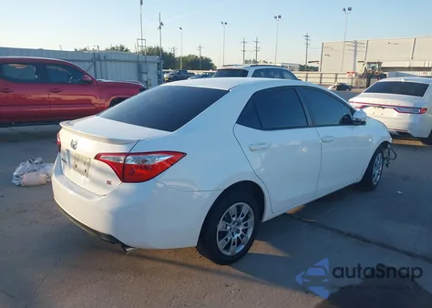 2015 Toyota Corolla S from USA, damaged, VIN 5YFBURHE4FP281896